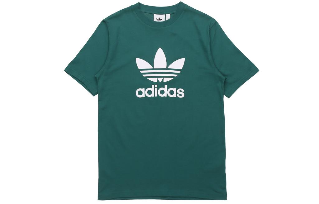 adidas Набор Originals в рукаве Футболка Мужская Элегантная Зеленая EJ9677