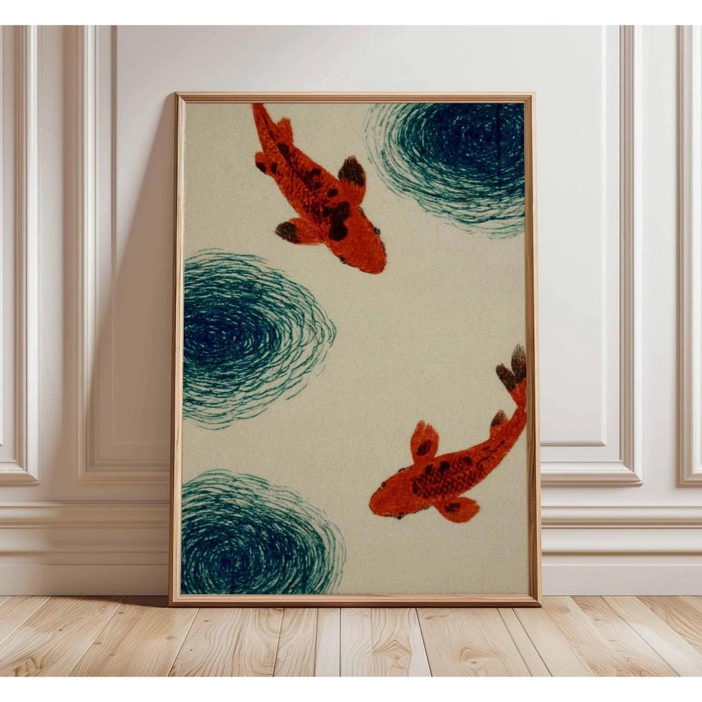Japanese Retro Bonsai Tree Canvas Print Poster Vintage Ukiyo-e Botanical Art Prints Living Room Bedroom Wall Art Home