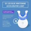 Yousheng Teeth Whitening Kit with 32 LED Gum Light Silicone Mouthpiece Gel Tube Portable IPX7 Waterproof Gum Health Toothache Relief Light Therapy