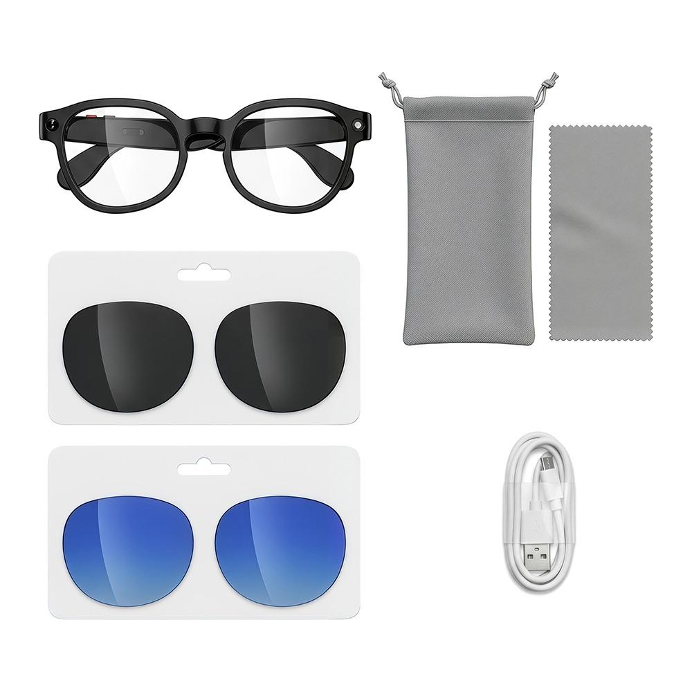 Real-time Translation AI Smart Glasses 2 in 1 Intelligent Eye Glasses  Voice Call