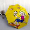 1pc Lizzie McGuire Y Sus Locuras1 Umbrella, Sun Protection, And UV Shielding. It Has Eight Sturdy Ribs for Outdoor Use And Perfect Gift