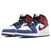 Jordan 1 Mid Rush Blue University Red GS BQ6931-146
