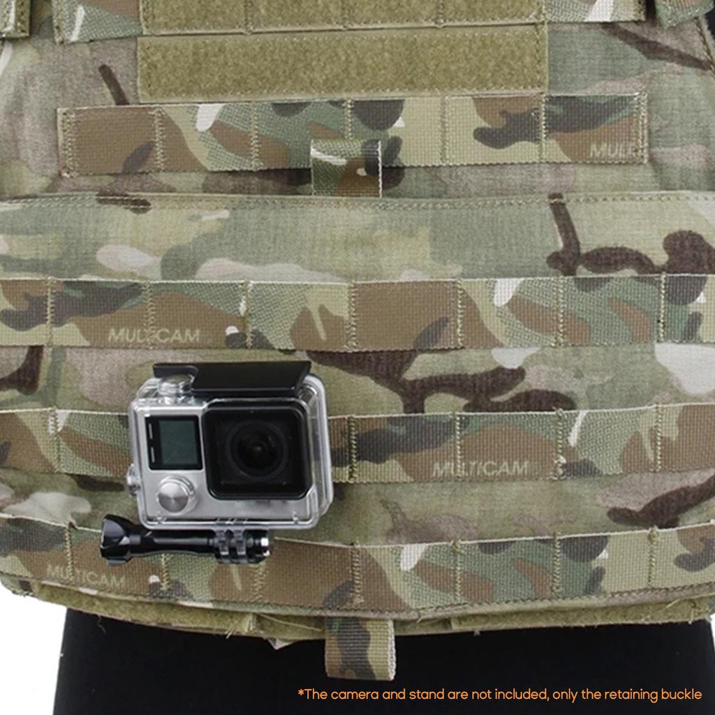 Tactical Vest Aluminum Base Connection Mount for Hero 11 10 9 8 7 6 5 Sports Action Camera Adapter Accessories