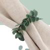 3pcs Rustic Artificial Plant Napkin Rings Simulation Napkin Buckles  Dinner Table