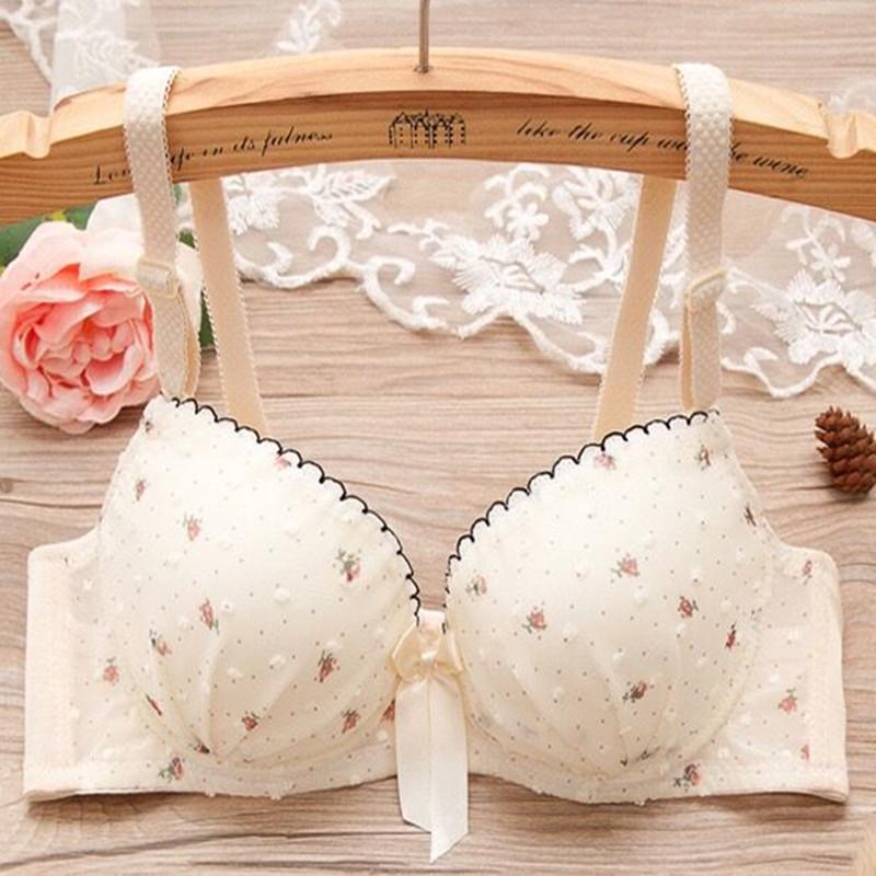Женщины Push Up Повседневный бюстгальтер Кружевное нижнее белье Push Up Мягкие бюстгальтеры Краткое нижнее белье Сексуальный бюстгальтер