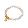 Natural Amethyst Sand Gold Strawberry Crystal Powder Crystal Bangles Women Fashion Jewelry Accessories Gift