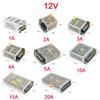 AC110V 220V К DC12V Импульсный источник питания 1A 2A 3A 4A 5A 10A 15A 20A Металлический корпус Трансформатор для освещения Источник питания Адаптер