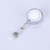 1pc Credential Pass Badges Doctor Id Nurse Retractable Id Badge Reel Plastic Badges Badge Clip Nurse Accessories