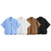 2025 Spring/Summer Women's Fashion: Versatile Lapel Short-Sleeve Commuter Shirt