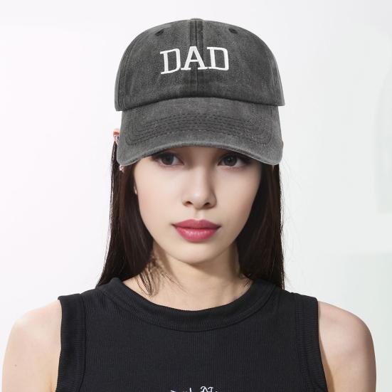 Бейсболка Защита от ультрафиолета Легкая дышащая Регулируемая застежка на ремешке Регулируемый ремешок Кепка от солнца Вышитая кепка