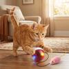 USB Charging Automatic Rolling Ball Motion Sensor Cat Teaser Ball  Relieve Boredom