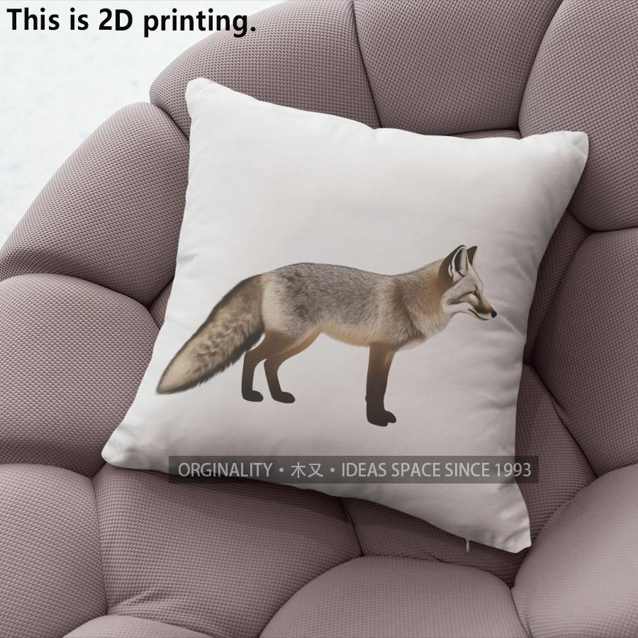 Fox Themed Decorative Pillow Covers Pattern Cushion Cover Suitable for Sofa Bedroom Car Pillow Cover