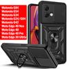 Funda For Motorola Edge 50 Pro G84 G54 G34 G24 G42 Case Slide Camera Stand Cover for Moto Edge 40 Neo 30 Ultra 20 Llite Case