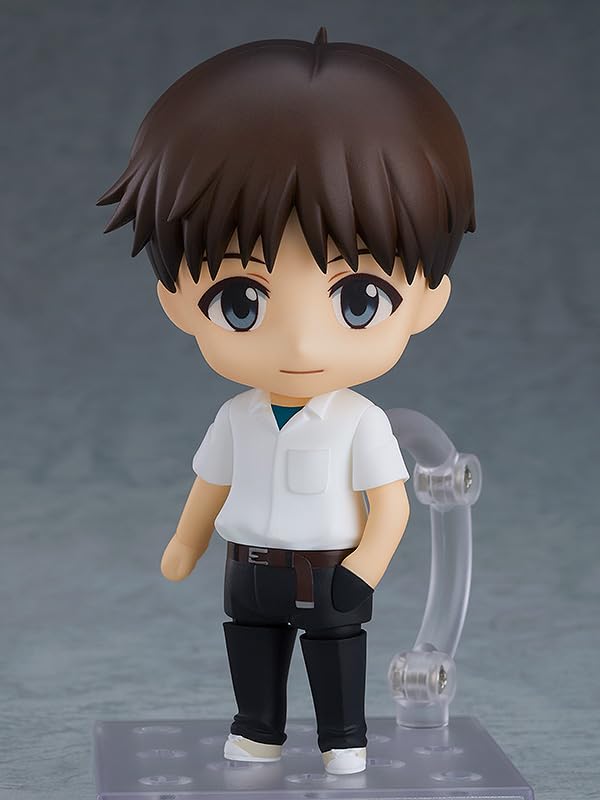 Nendoroid Evangelion Новая Театральная Версия Синдзи Икари Пластиковая Раскрашенная Подвижная Фигурка Перепродажа Немасштабная