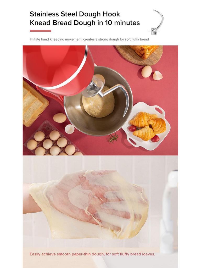 Многофункциональный кухонный миксер: Тестомес, Мясорубка для торта и мяса, Соковыжималка для детского питания