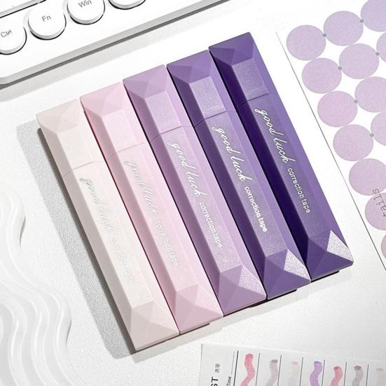 5 шт. Двусторонняя лента-ручка, корректирующая лента, диспенсер для ленты для скрапбукинга, для упаковки подарков, крепления фотографий, поделок своими руками и исправления ошибок