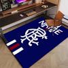 Custom Football Mat Personalized Name, Polyester Washable Indoor Entryway Rug, Gift for Christmas, Easter, Thanksgiving Day