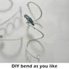 Durable DIY Bendable Parrot Perch Non-slip with Suction Cups Bird Perch Stand Bird Climbing Linen Rope Window