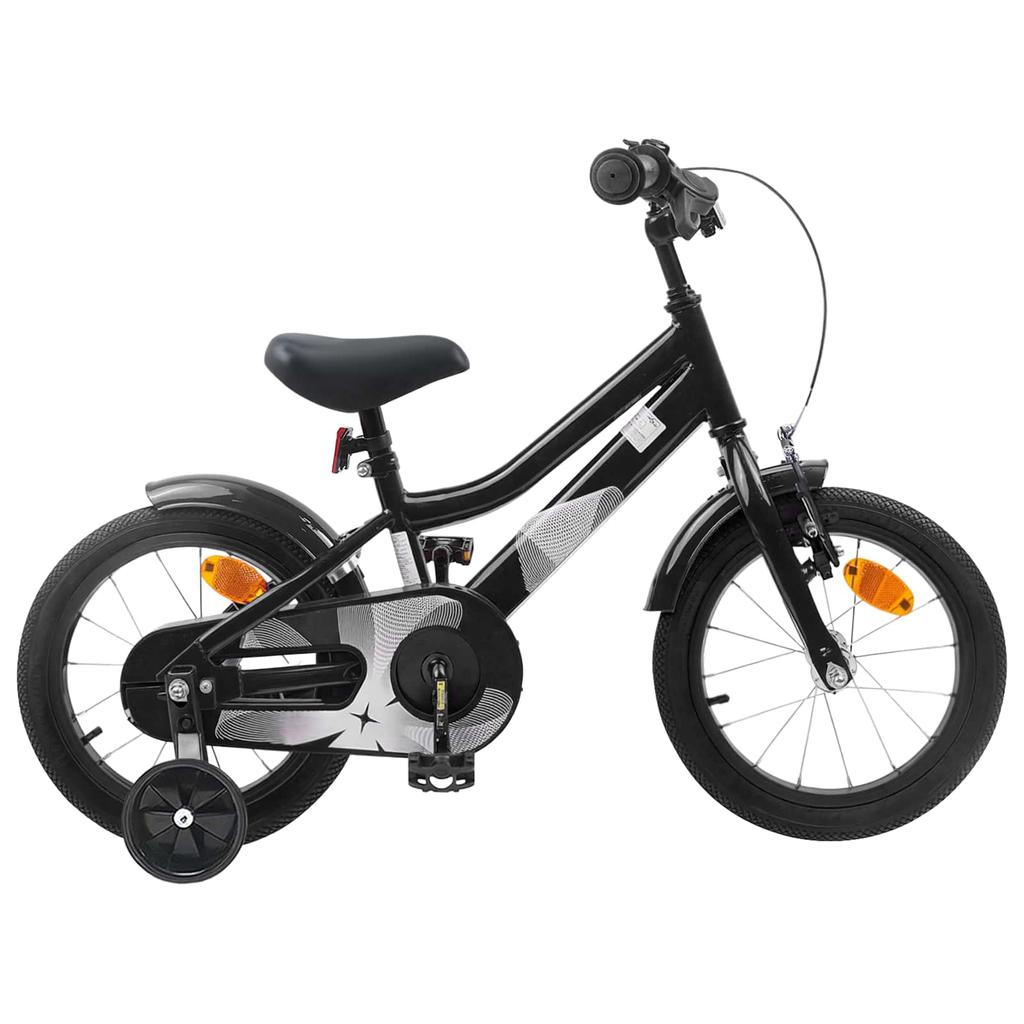 Kids  Bicycle 16 Inch for Ages 4 6 Black
