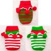 Уютный свитер для домашних собак и кошек на рождественскую тематику, зимний, теплый, толстый, из акрила