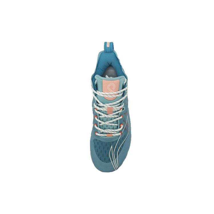 Li Ning SONIC 8 Амортизирующие Скользкие Устойчивые к истиранию Низкие Баскетбольные кроссовки Мужские Синие ABAQ035-4