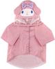 Skater Dog Size 29cm Perfect for Walks and Includes Storage Sanrio My Melody PRAC1 Raincoat, Small, Long, Rain, Bag, Design,