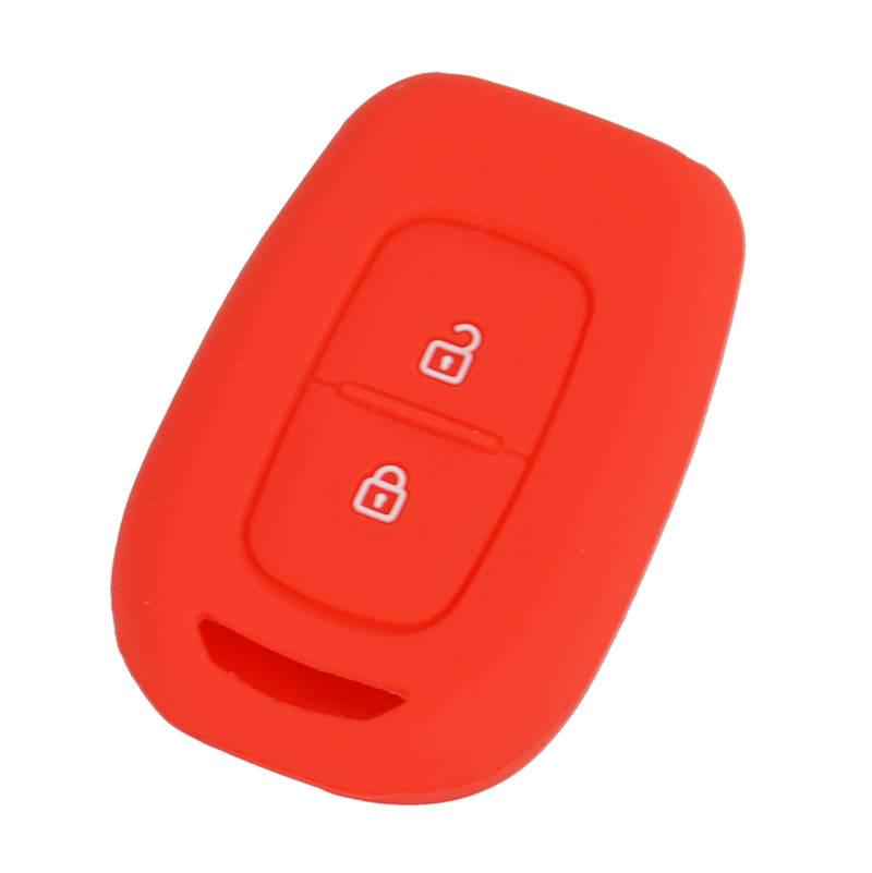 Силиконовый чехол для дистанционного ключа с 2 кнопками для Renault Duster Sandero Laguna Scenic Master 2016-17