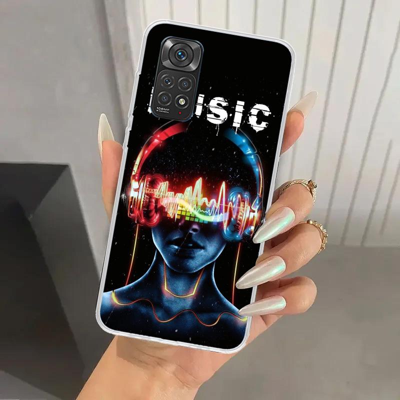 Чехол для телефона Music Festival Tomorrowlands для Xiaomi Redmi Note 15 14 14S 13 12S 12 Pro 11S 11 Plus 11T 11E 10S Мягкий Funda Принт S