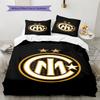 Inter Bedding Quilt Set Quilt Cover Pillowcase Home Decoration Birthday Gift (1 * duvet cover + 2 * pillowcase, without core)