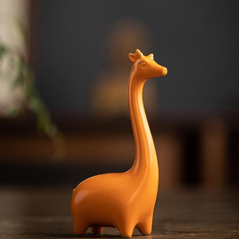 Слоны Керамические Поделки Фигурки, Современные Художественные Украшения, Животные Фэн-шуй, Домашний Интерьер, Аксессуары для Декора Офиса