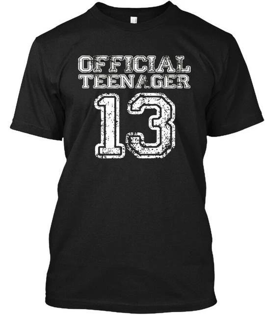 Подростковая футболка с надписью Funny 13th Birthday T shirt Сделано в США Размеры от S до 5XL