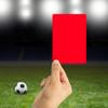 1 комплект практичных утолщенных прямоугольных судейских карточек, футбольных красных и желтых карточек, оборудования