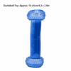TPR Food Dispensing Toy Dumbbell Shape Cooling Dog Toy Dog Teething Toy  Summer Heat Relief