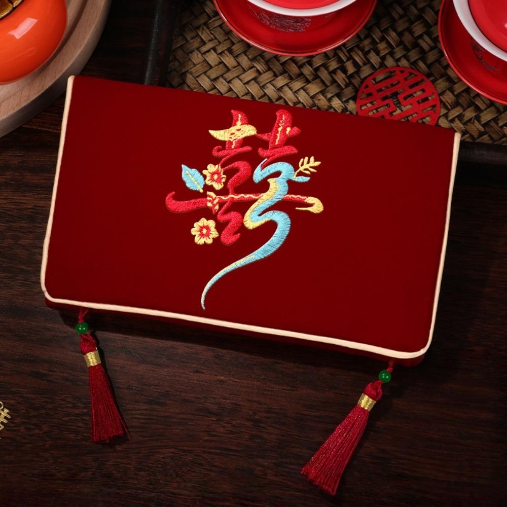 Traditional Red Envelope Multiple Patterns Red Lucky Bag Wedding Envelope  Cultural Event