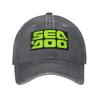 Кепка Sea Doo Team Rxt Brt Marine Denim Повседневная Бейсболка Регулируемая Кепка Летняя Унисекс Бейсболки