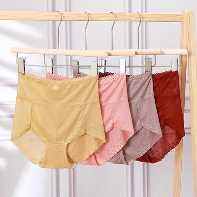 Кружевные трусики с высокой талией Xiaotianer 1015: Женский бесшовный живот и подтяжка бедер, сексуальный прозрачный дизайн