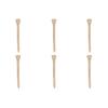 50pcs Golf Tees Professional Strong Replacement Wooden Golfing Tees for Golf Accessories 83mm 3.27in