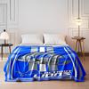 Detroit Lions Football Helmet Blanket print blanket soft and cozy perfect for the living room bed sofa or a nap,gift
