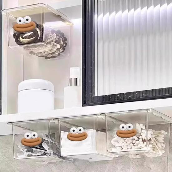 Стеллаж для хранения Yousheng Плавное выдвижение Прозрачный визуальный Выдвижная направляющая Защелка Легко использовать Хороший обзор Органайзер для хранения Выдвижной кухонный стеллаж