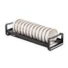 Yunshuang 47cm Gunmetal Grey Kitchen Countertop Dish Drying Rack