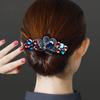 Trendy Flower Headwear Crystal For Girls Spring Clips Women Hair Clips Korean Barrettes Hairpins