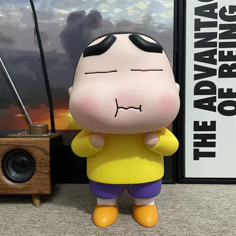 Crayon Shin-chan Series 1:1 Anime Figurine - Super Cute Large Doll Model Gift