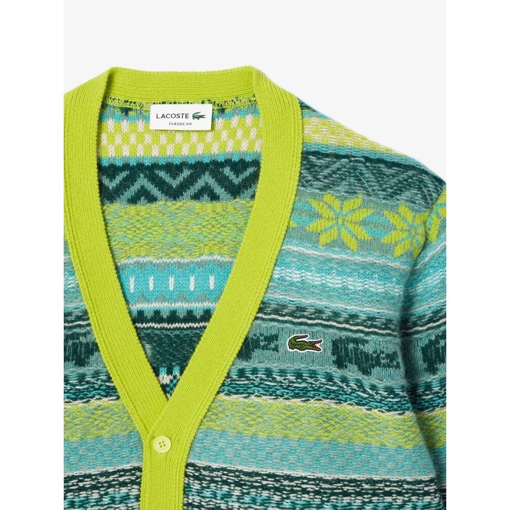 Lacoste Мужской кардиган S из смеси шерсти Fair iSle Ah5662 53n Pai q2nAh5662 53nPai