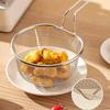Multi Function 304 Stainless Steel Deep Fry Basket Kitchen Strainer Filter Pan for Hot Pot Lo Mein Cooking Household Essential
