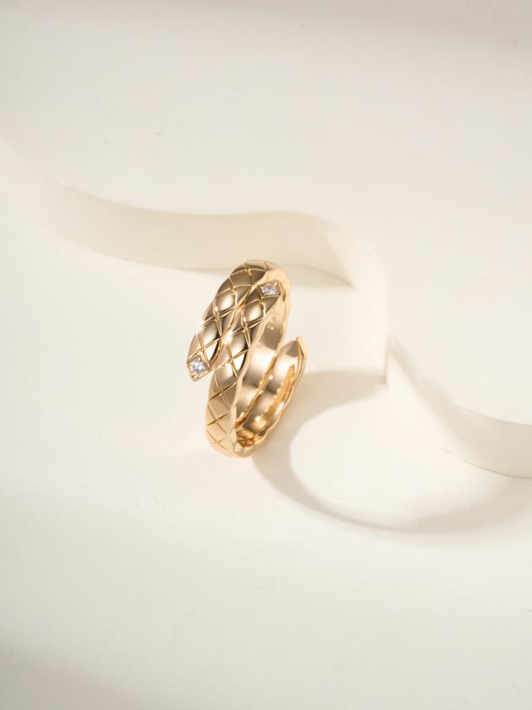 Кольцо с ромбами, двойной слой, супер высокое качество, для повседневного ношения, изысканное мастерство, для мужчин и женщин, подарки для мужчин и женщин, подарки на день рождения