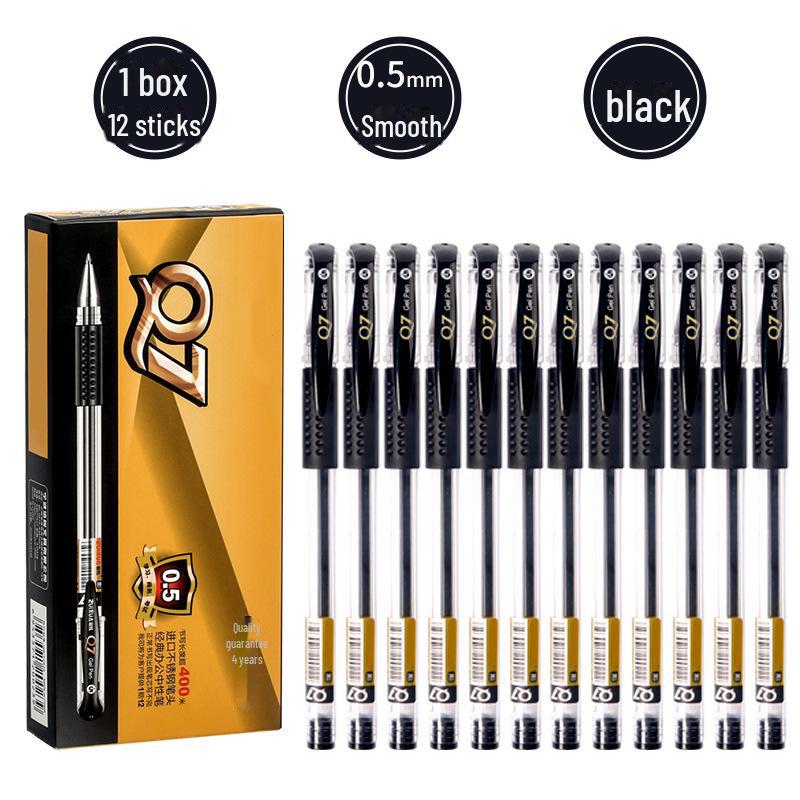 Ручка Q7 Neutral Office Pen — шариковые ручки черного, красного и синего цвета для подписи студентов