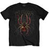 KISS Футболка Spider Slim Fit Размер L Черный Унисекс Футболка