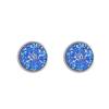 Серьги Harajuku Geometric Frosted Starry Sky Gemstone из нержавеющей стали 12 мм