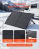 100W Foldable Solar Panel, 24% High-Efficiency Portable Monocrystalline Solar Panel Charger with MC4 Output, USB-A, Type-C & DC Ports, IP65 Waterproof