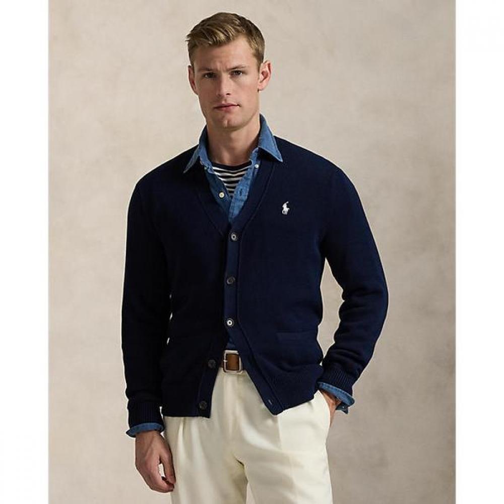 Polo Ralph Lauren Мужской хлопковый кардиган с V-образным вырезом Mnposwe16822195999